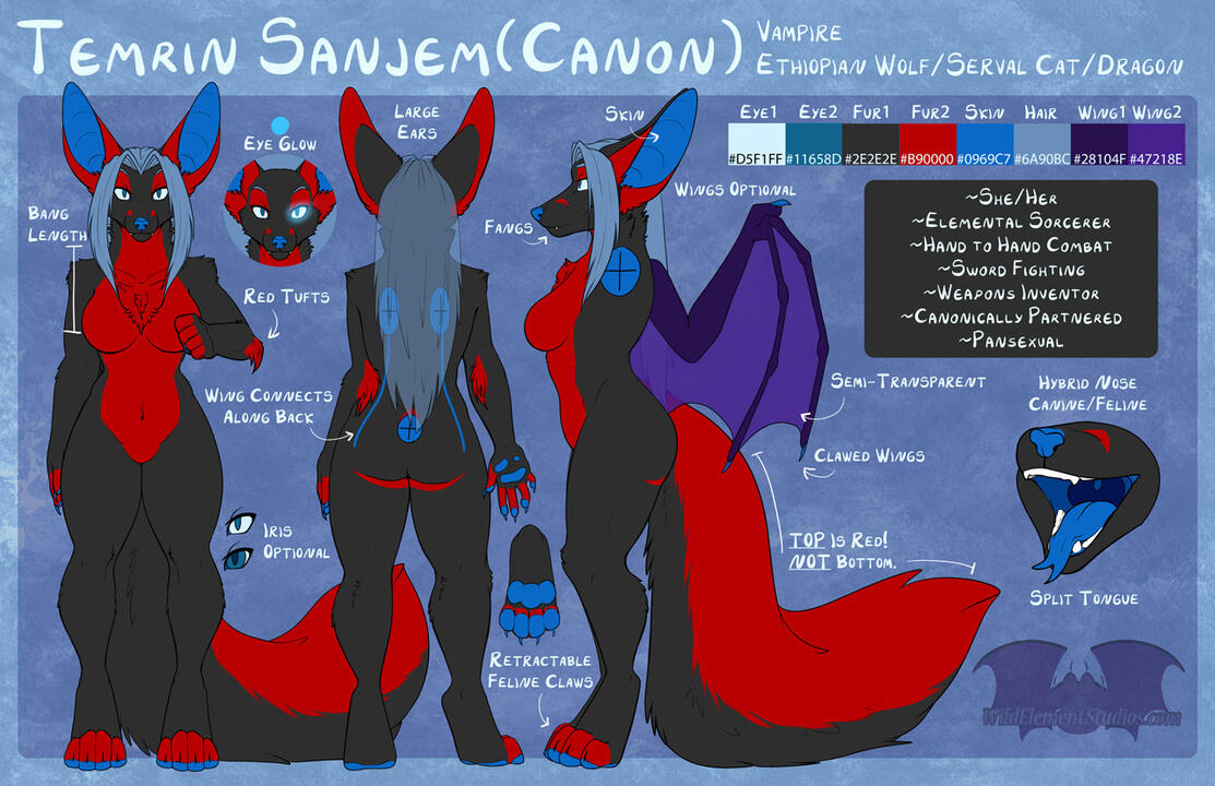 Temrin Reference Sheet