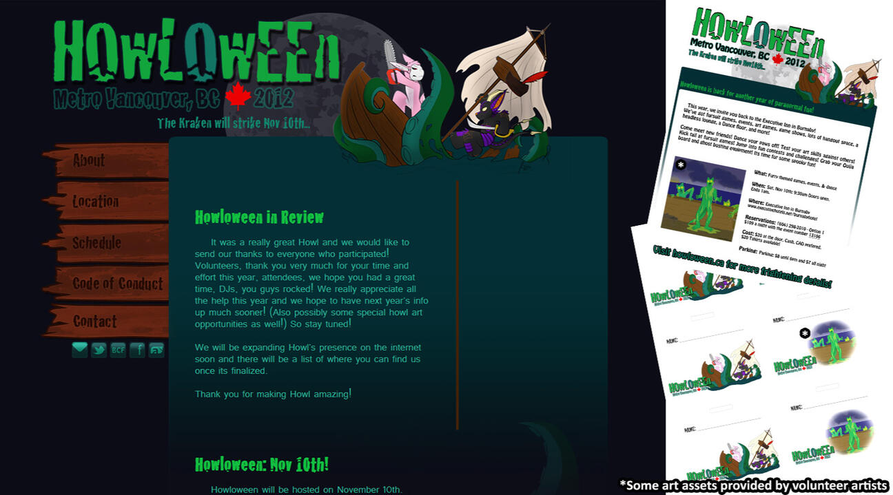 2012 site + Designs