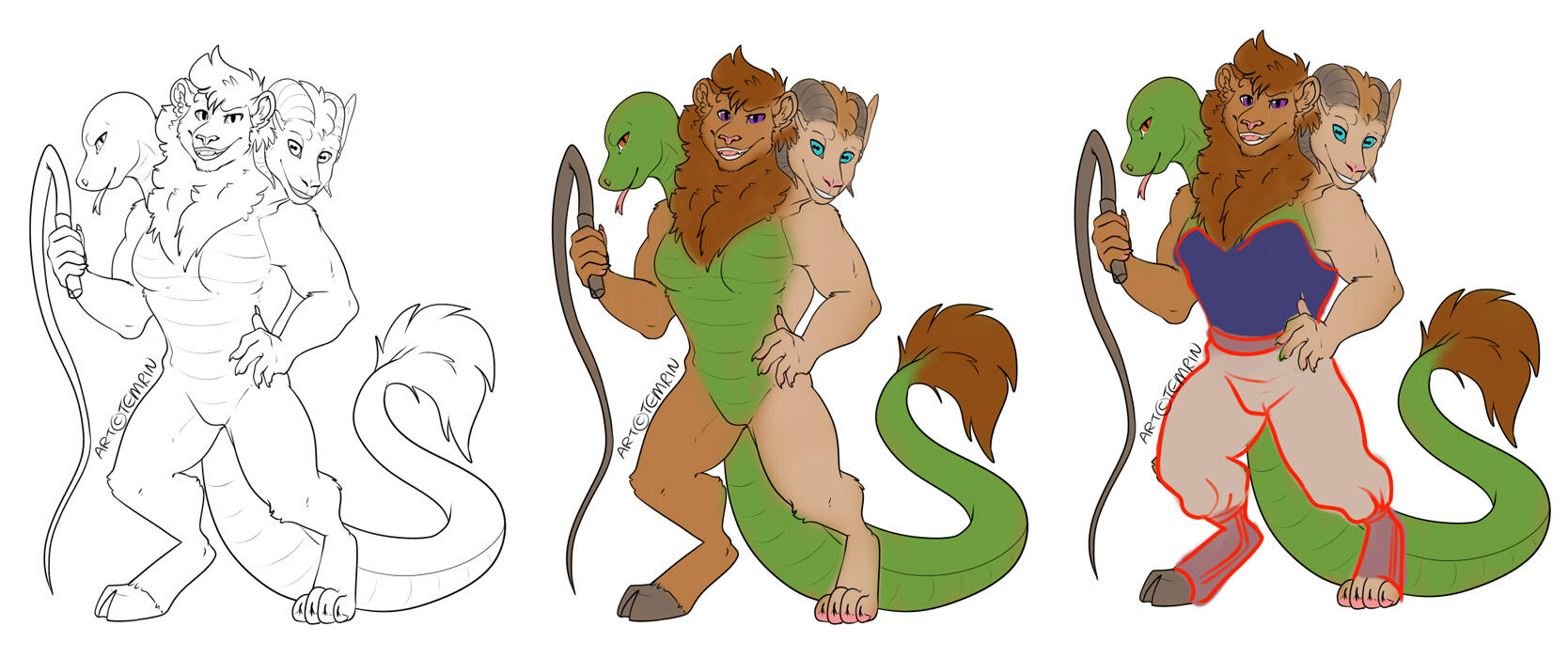2021 themed character design