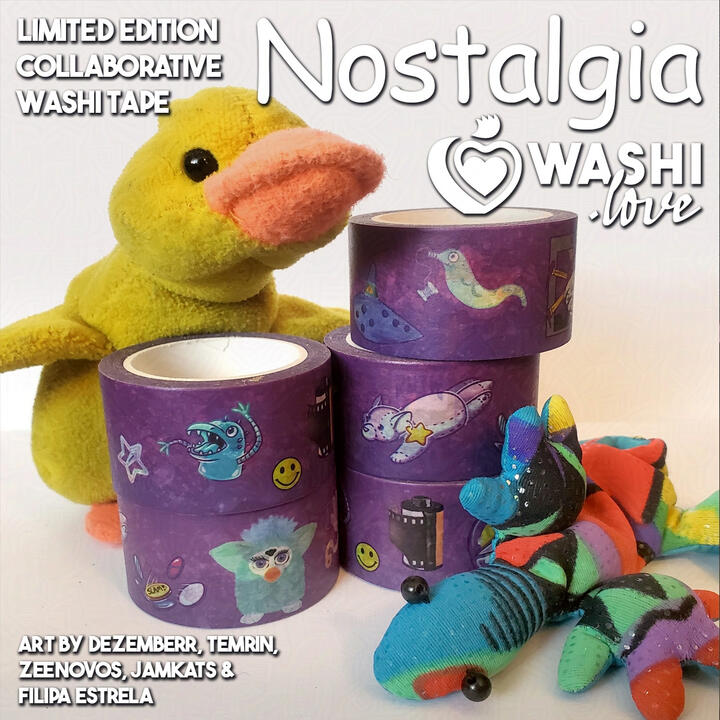 washi.love washi tape 90's nostalgia