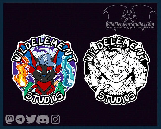 Logo: WildElement Studios Redesign 2024