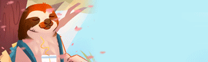 CozyCon May 2021 Banner (Sloth art by Christa Paolucci) CozyCon May 2021 Banner (Sloth art by Christa Paolucci)