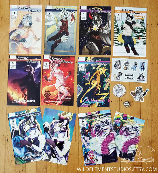 Canvas Swap Zine