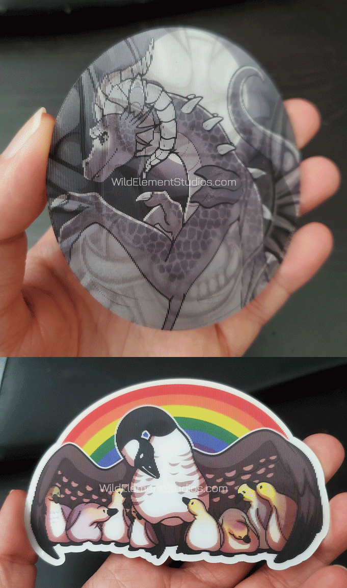 Lenticular Stikers